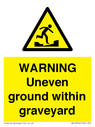 warning-uneven-ground-within-graveyard~